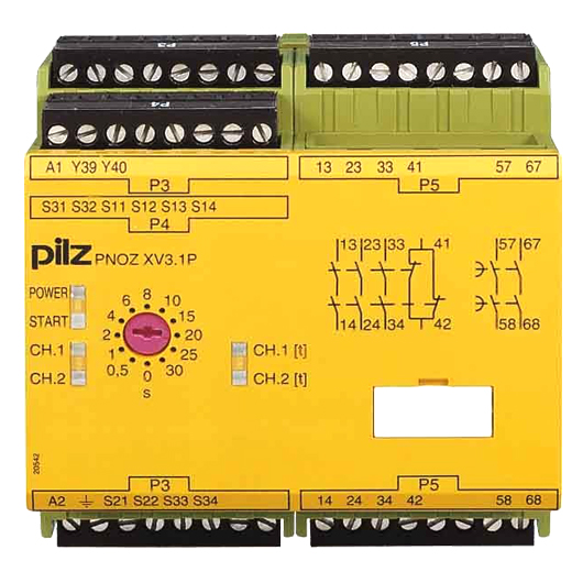 777530 New PILZ PNOZ XV3.1P 30/24-240VACDC 3no 1nc 2no t